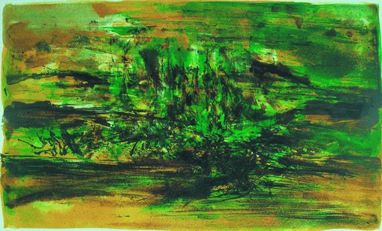 Lithograph by Zao Wou-Ki
