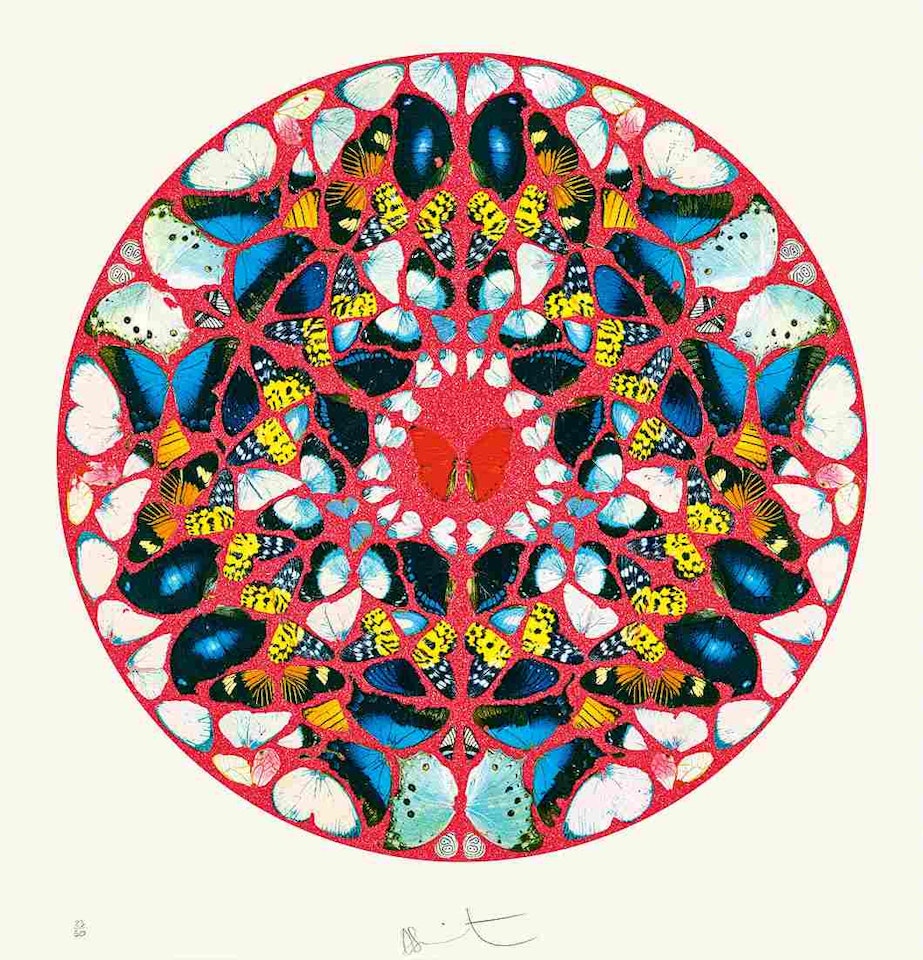 Diamond dust-OC 7650 by Damien Hirst