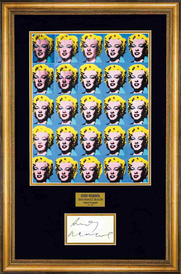 Marilyn Monroe X25 by Andy Warhol