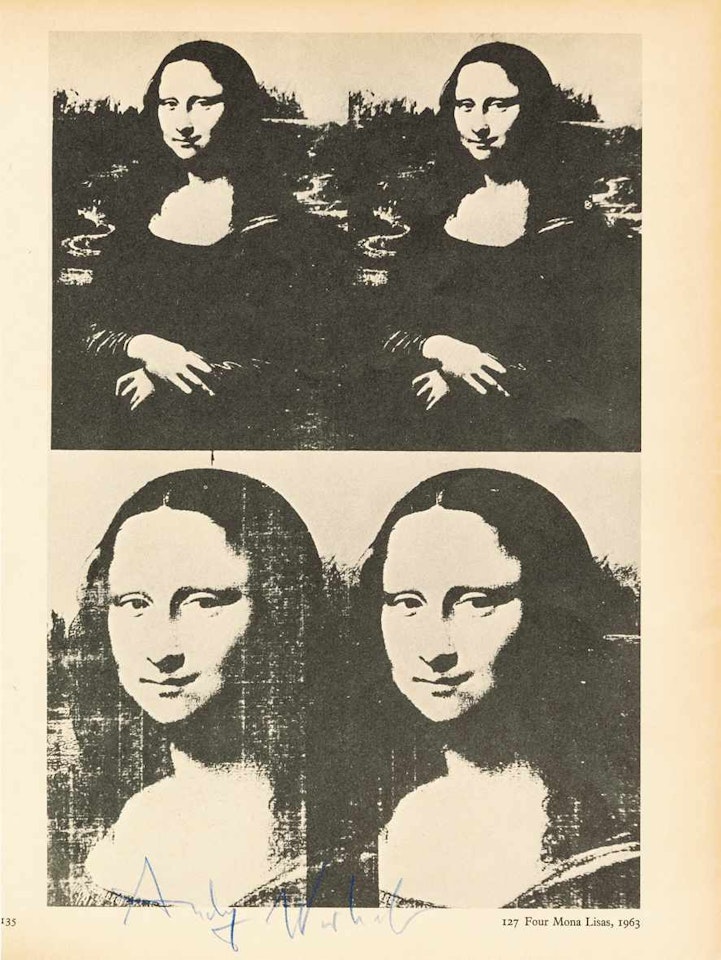 Four Mona Lisa by Andy Warhol