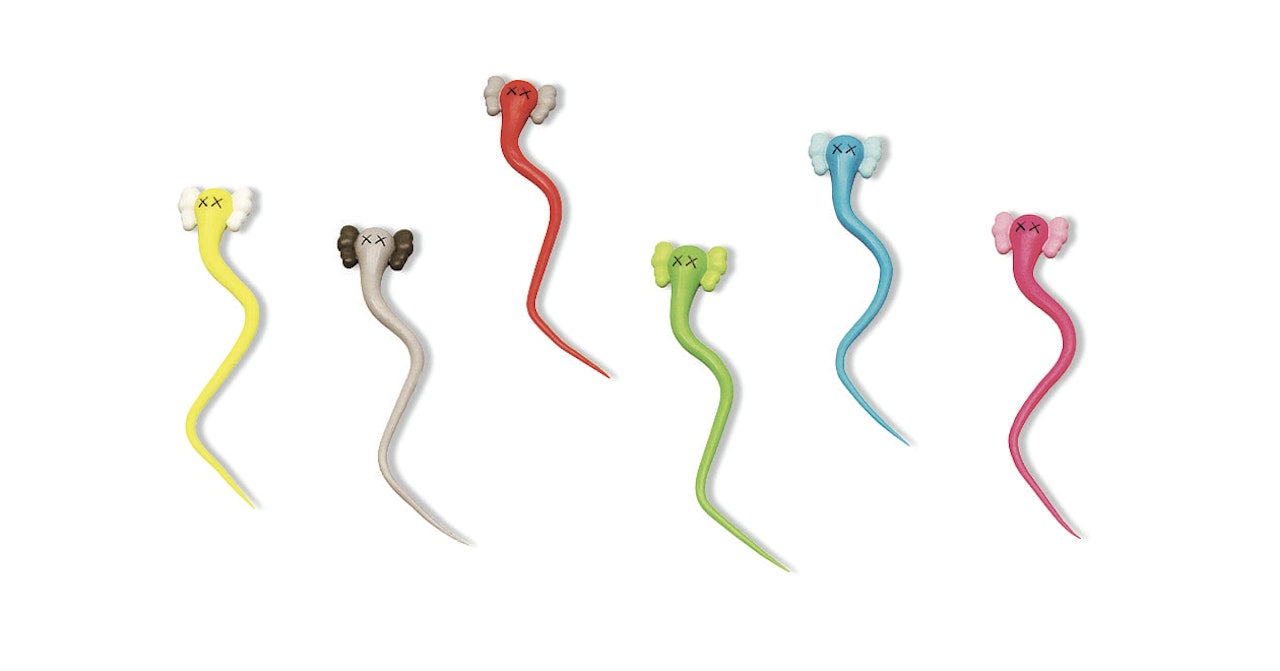 Bendy (Set of six pieces) by Kaws