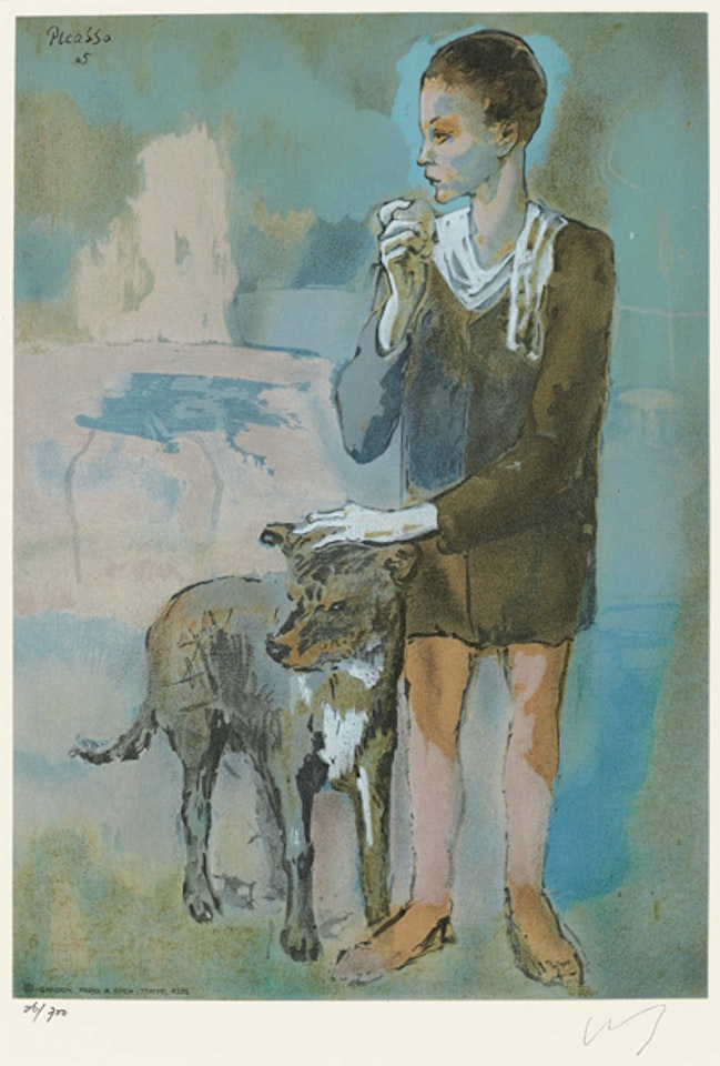 Child and Dog by Pablo Picasso