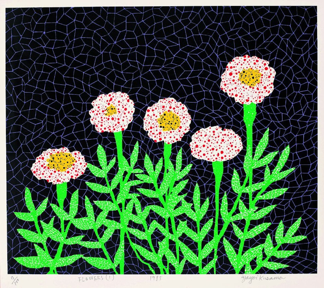 Flowers (1) by Yayoi Kusama