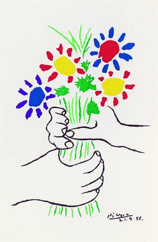 Bouquet of Peace by Pablo Picasso