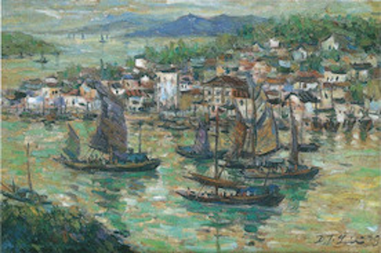 Zhoushan shenjiamen by Lin Dachuan