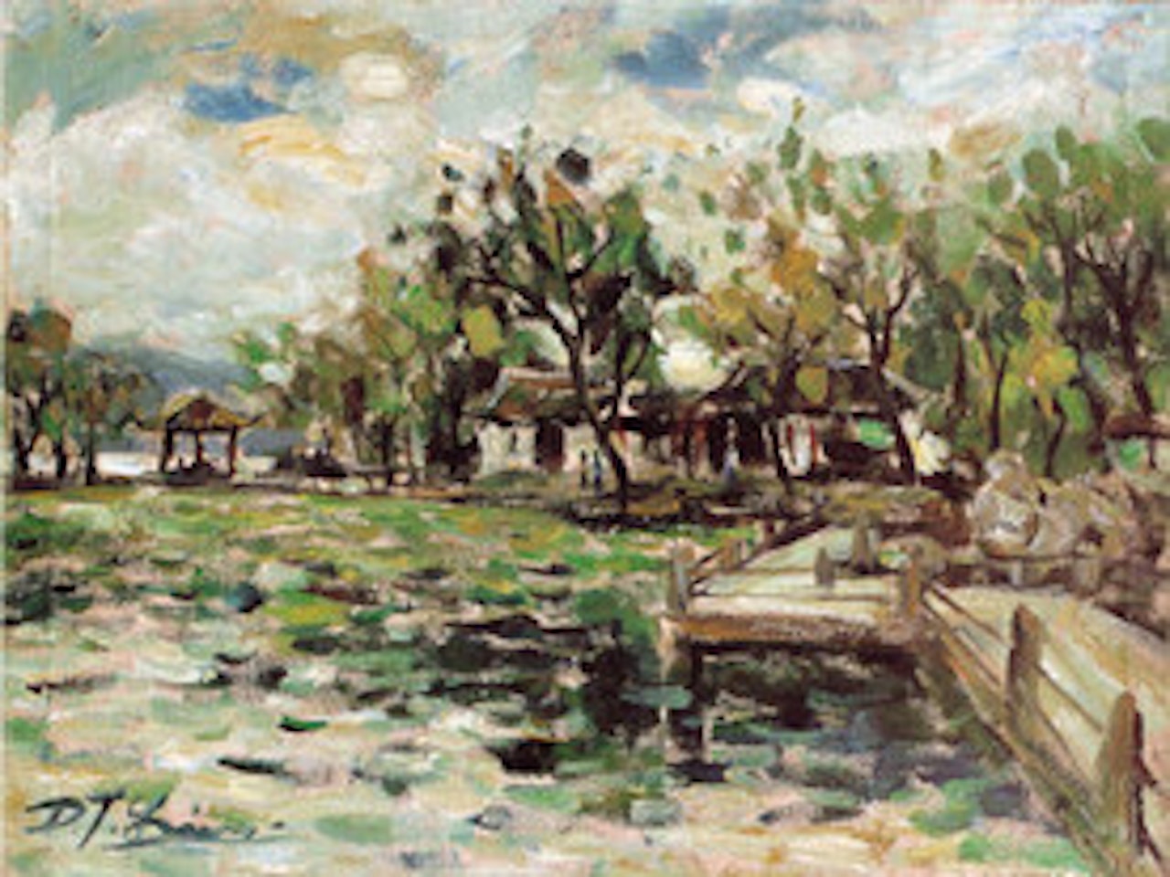 Lindachuan scenery by Lin Dachuan