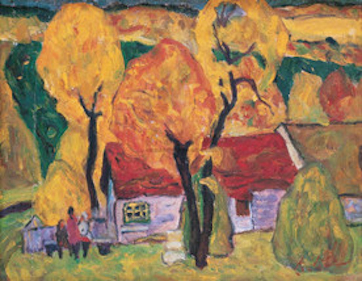 Landscape by Luo Erchun