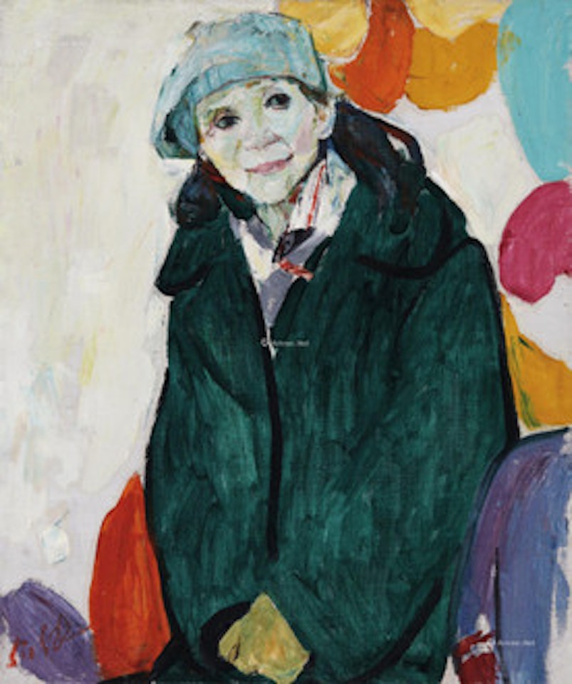 The Woman in Green by Luo Erchun