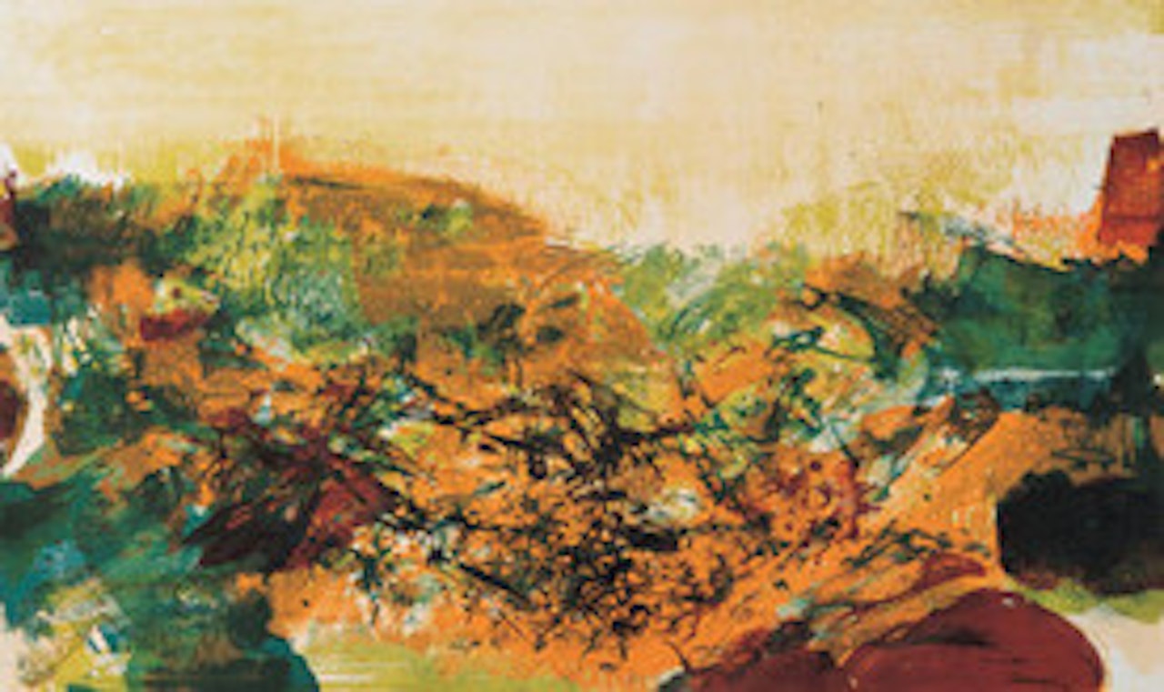 Print by zao wou-ki by Zao Wou-Ki