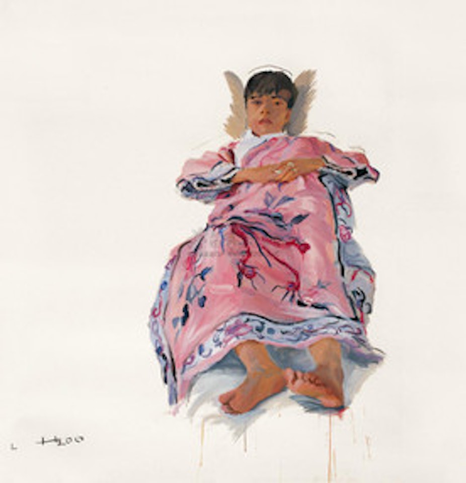 Yu hong in costume by Liu Xiaodong