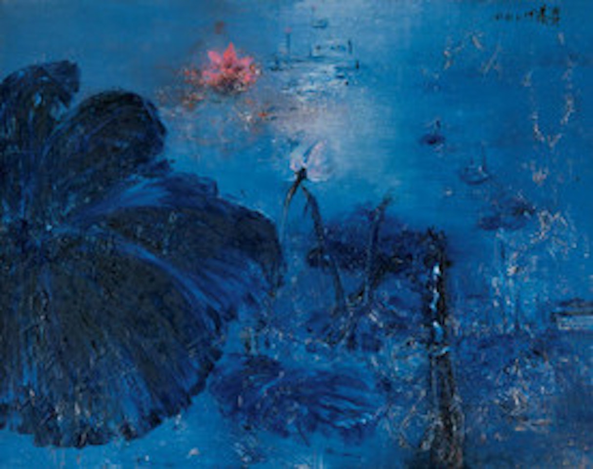 Blue Lotus by Zhou Chunya
