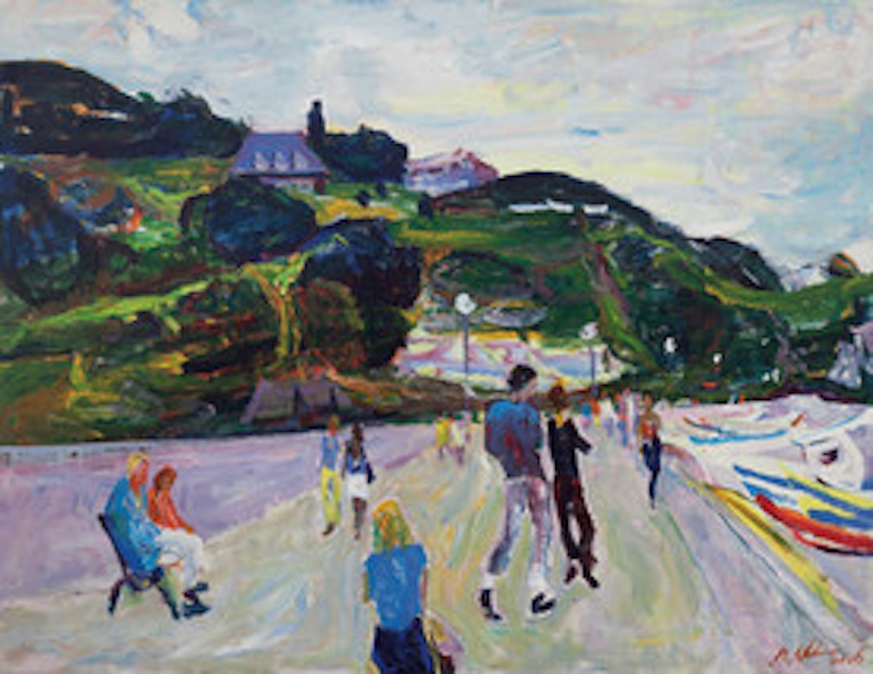 Normandy Beach by Luo Erchun