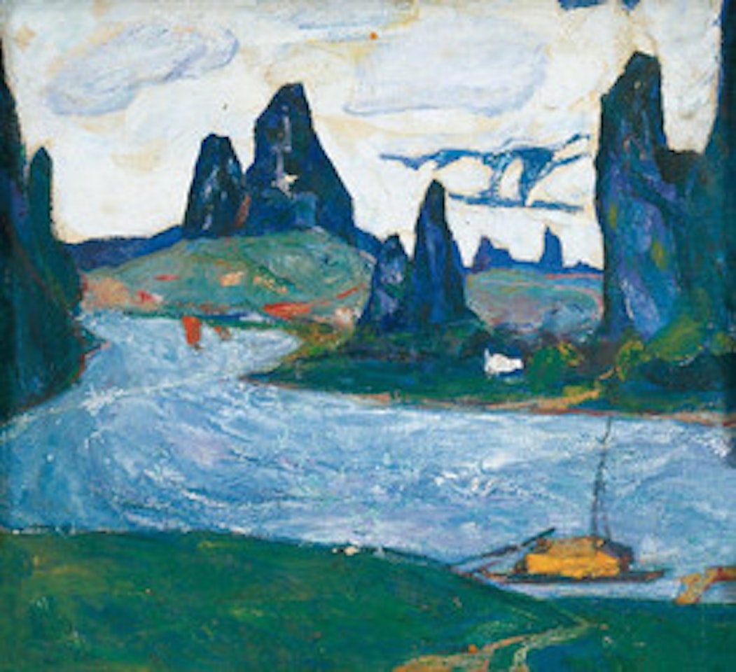 Luo erchun yangshuo scenery by Luo Erchun