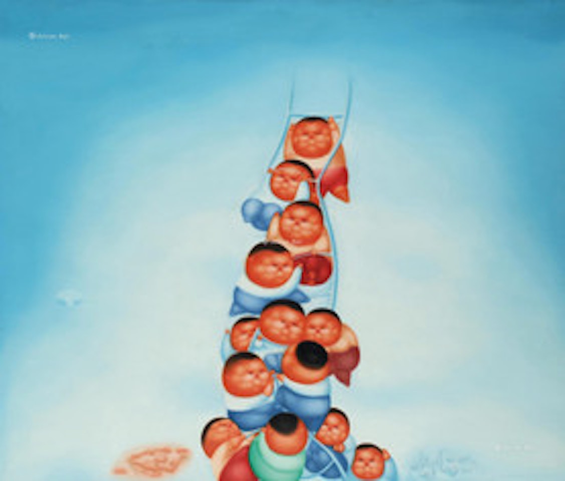 Ladder to heaven by Pan Dehai