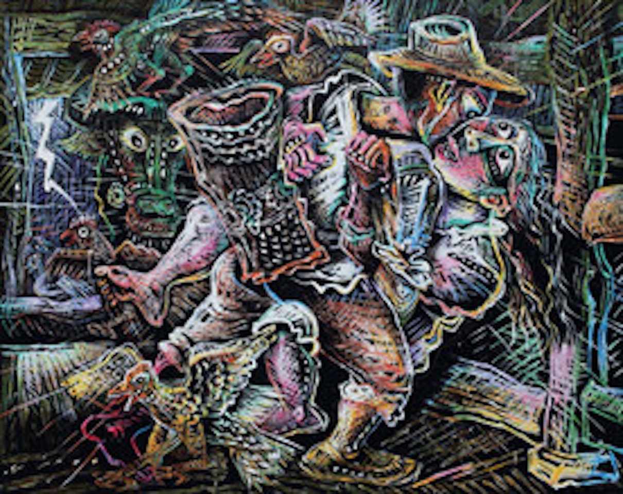 Late Return Series-Embrace by Luo Zhongli