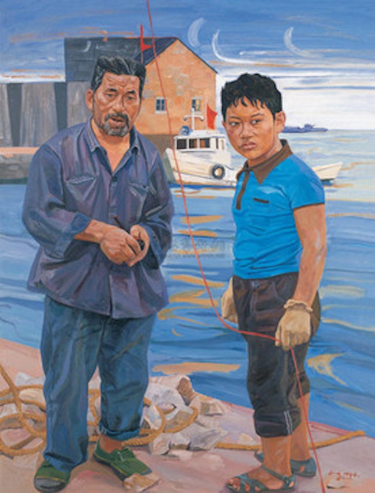 Fragile Little Rope by Liu Xiaodong