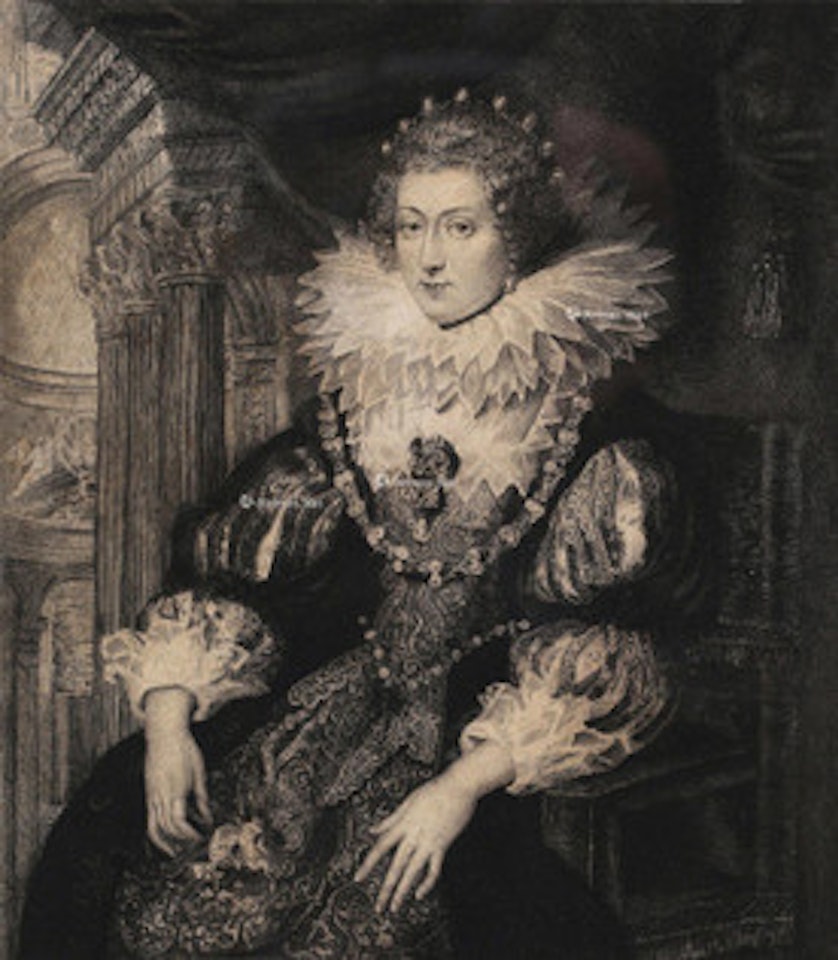 Portrait of Marie de" Medici by Peter Paul Rubens
