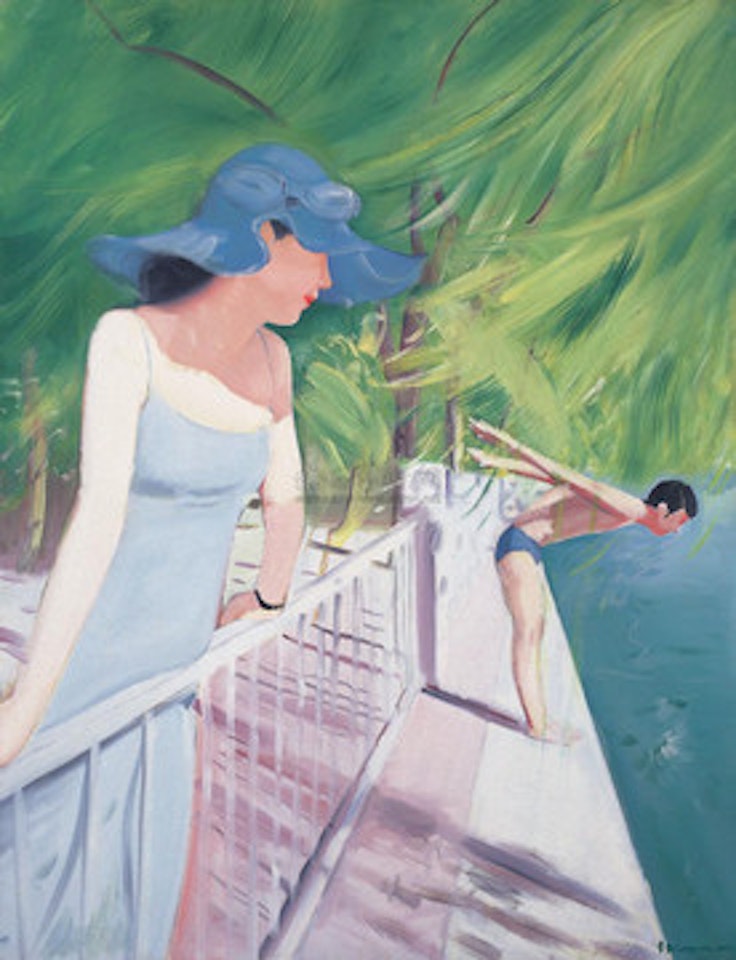 Spring in Houhai by Zhang Jian