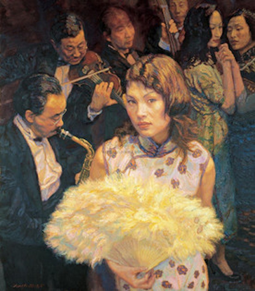 Shanghai old dream by Chen Yifei