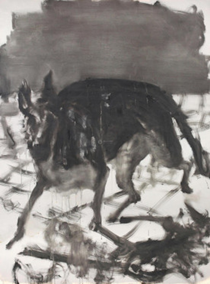 Running Black Roots by Zhou Chunya