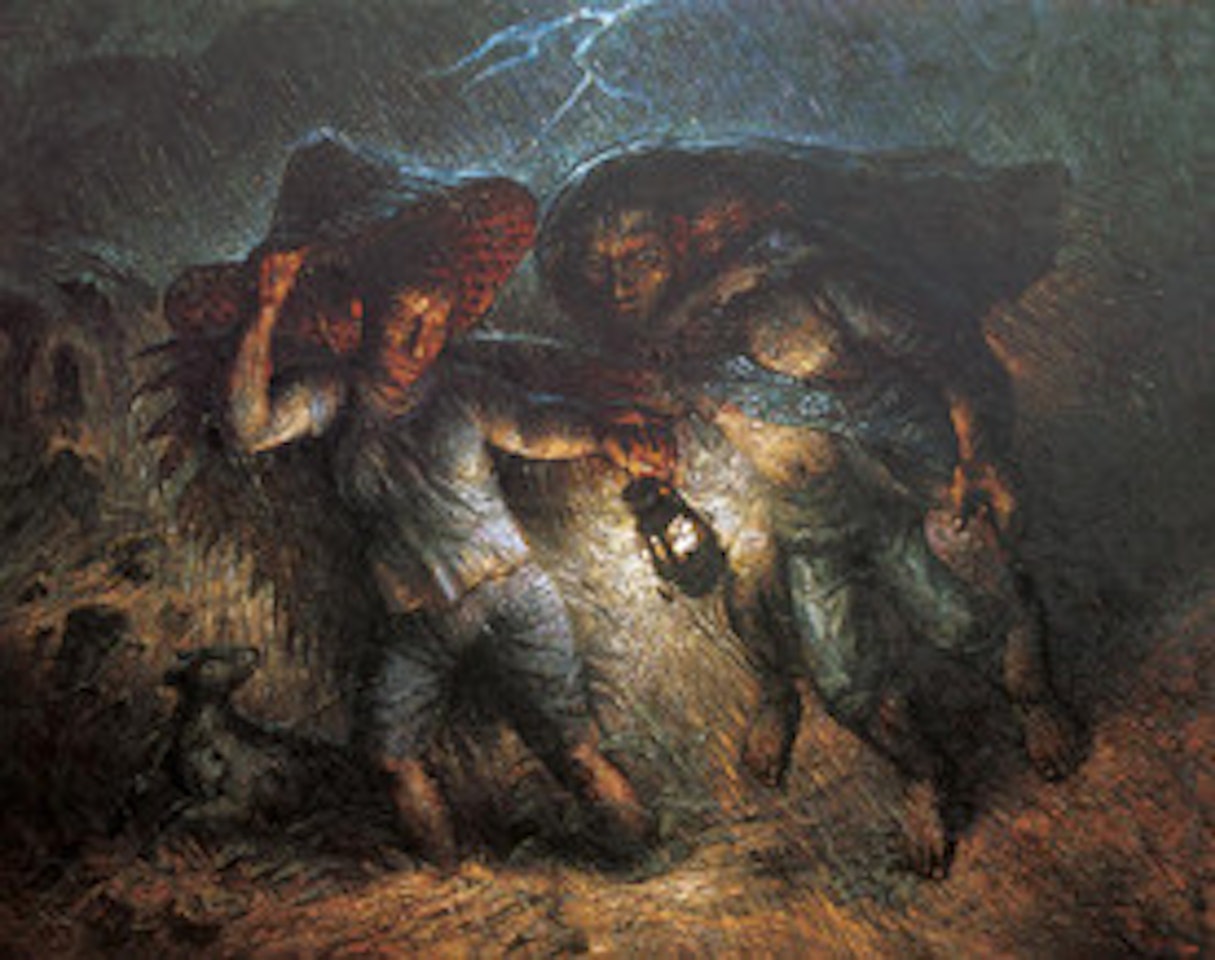 Night Rain in Bashan - Emergency by Luo Zhongli