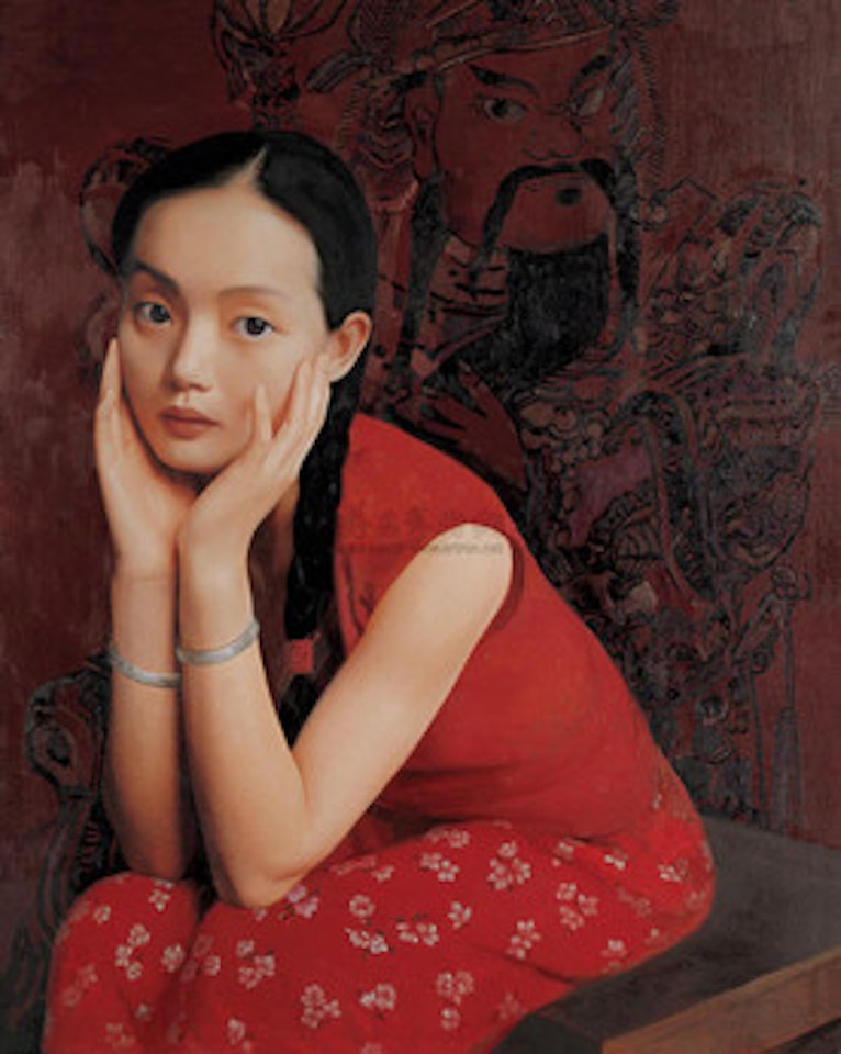 Spring Girl by Wang Yidong