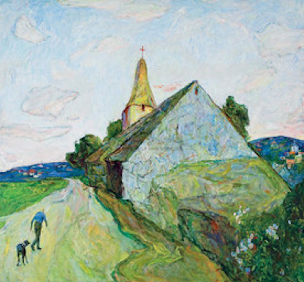 Village Church by Luo Erchun