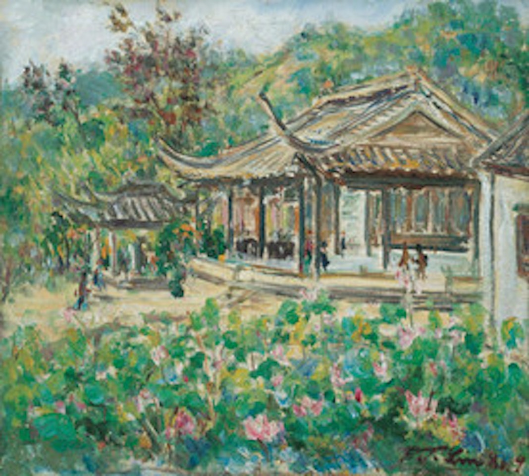 West Lake Summer Lotuses by Lin Dachuan