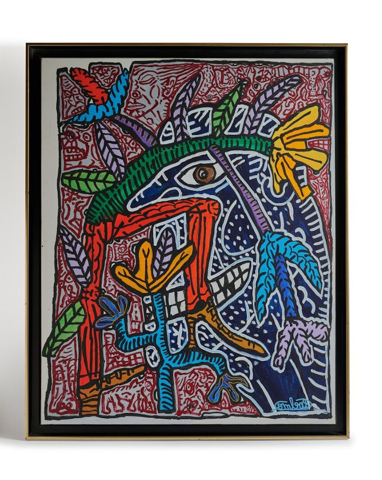 The man flower by Robert Combas