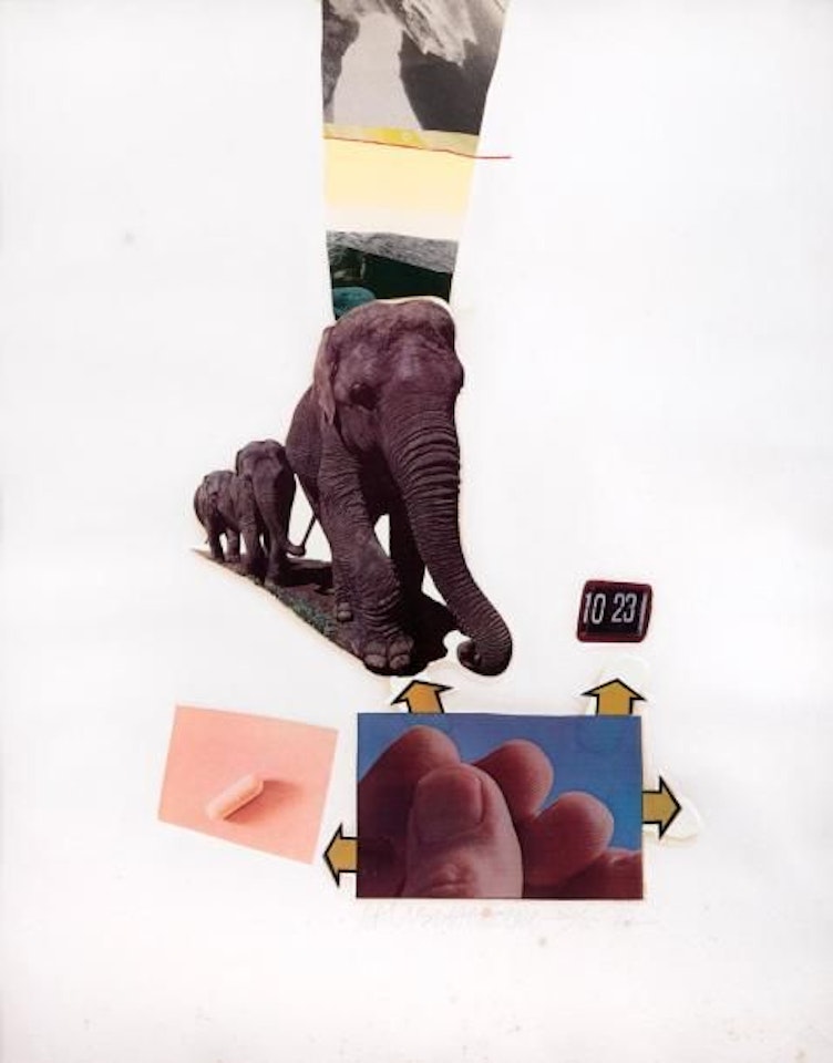 From Horsefeathers Thirteen - XV by Robert Rauschenberg