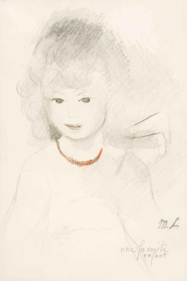A child's favorite by Marie Laurencin