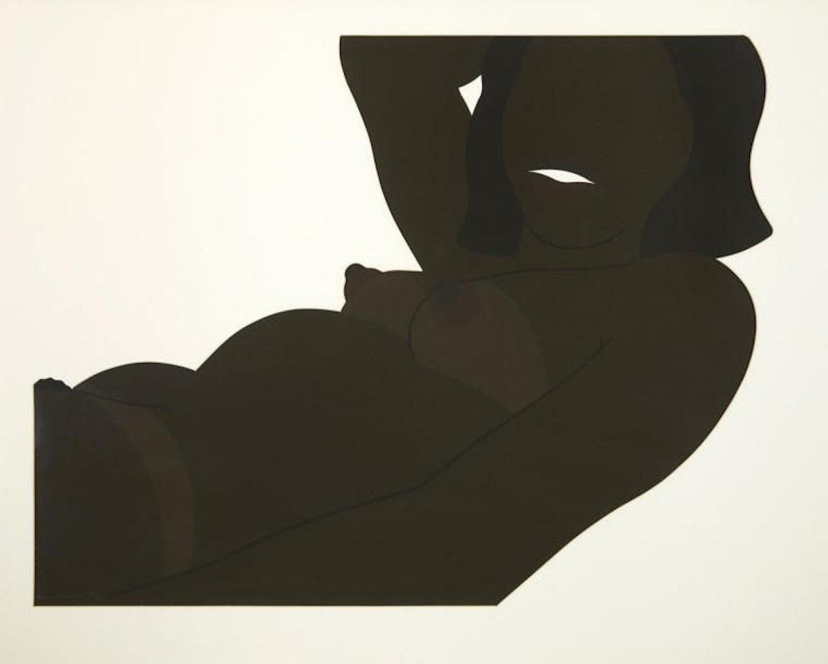 CUT OUT NUDE, Great American Brown by Tom Wesselmann