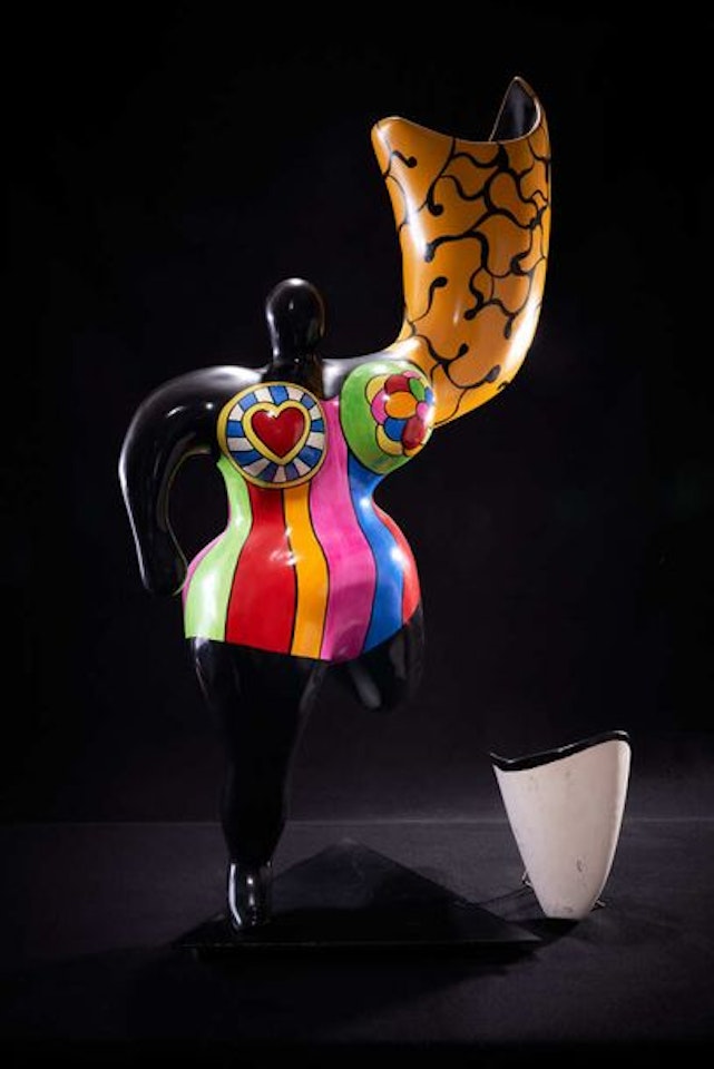 The angel vase by Niki de Saint Phalle