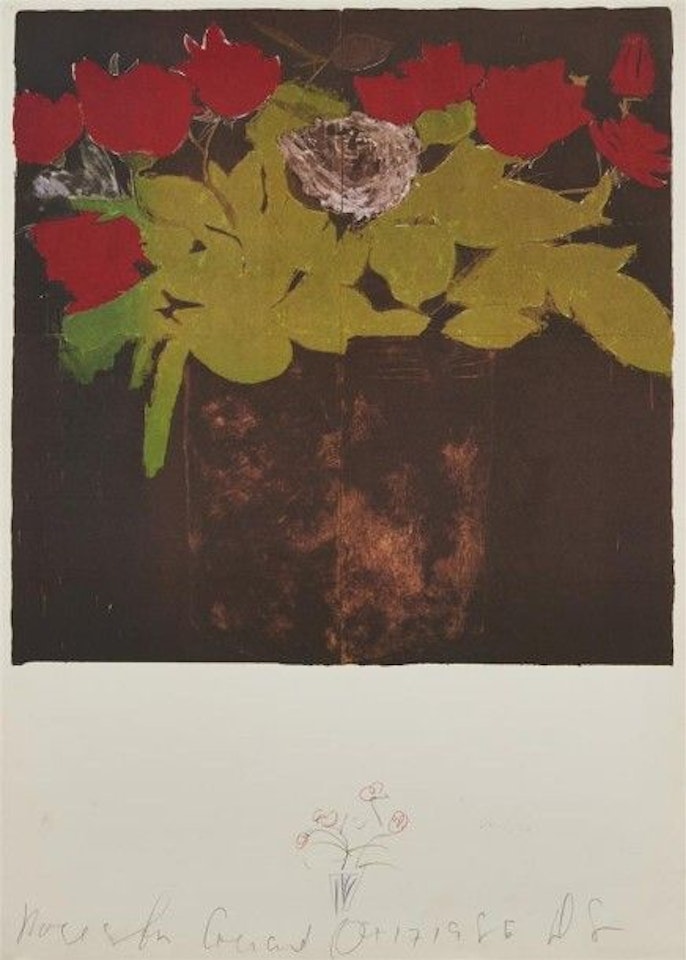 Flowers by Donald Sultan