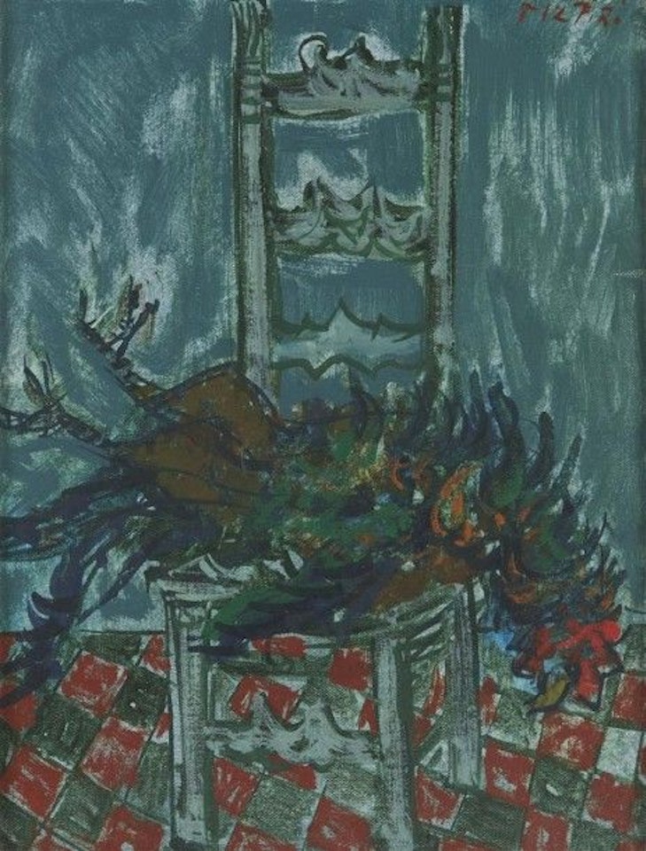 Still life with chair by Paul Aizpiri