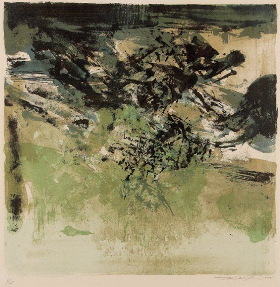 Untitled by Zao Wou-Ki