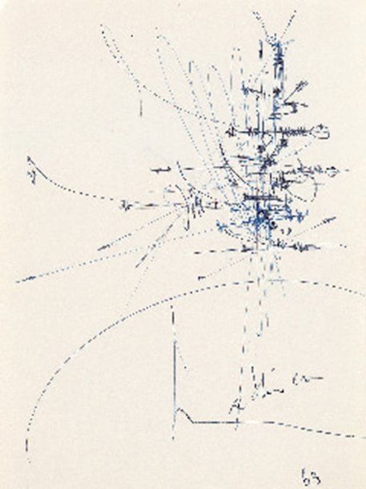 Composition by Georges Mathieu