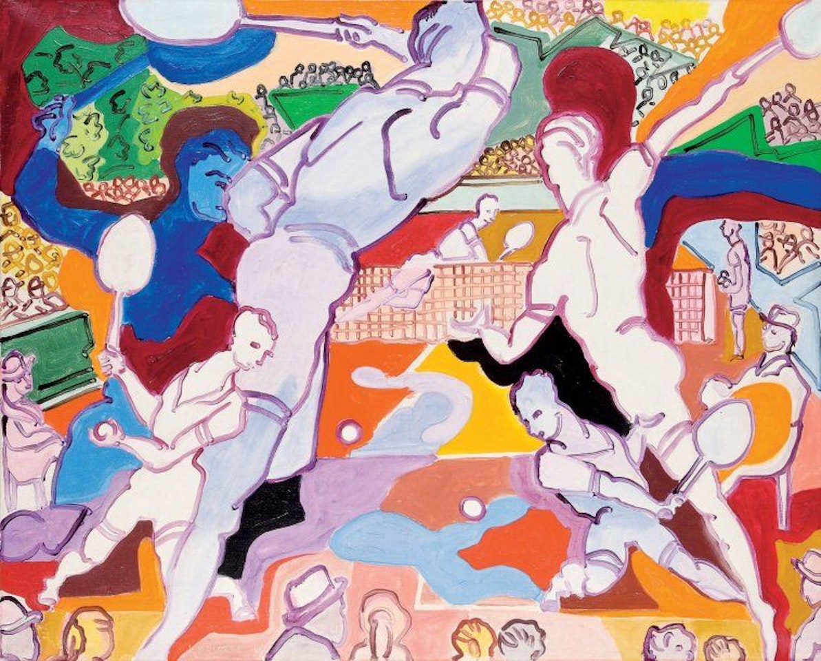 Tennis by Charles Lapicque