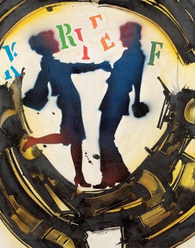 Antigone au clair de lune by Gianni Bertini