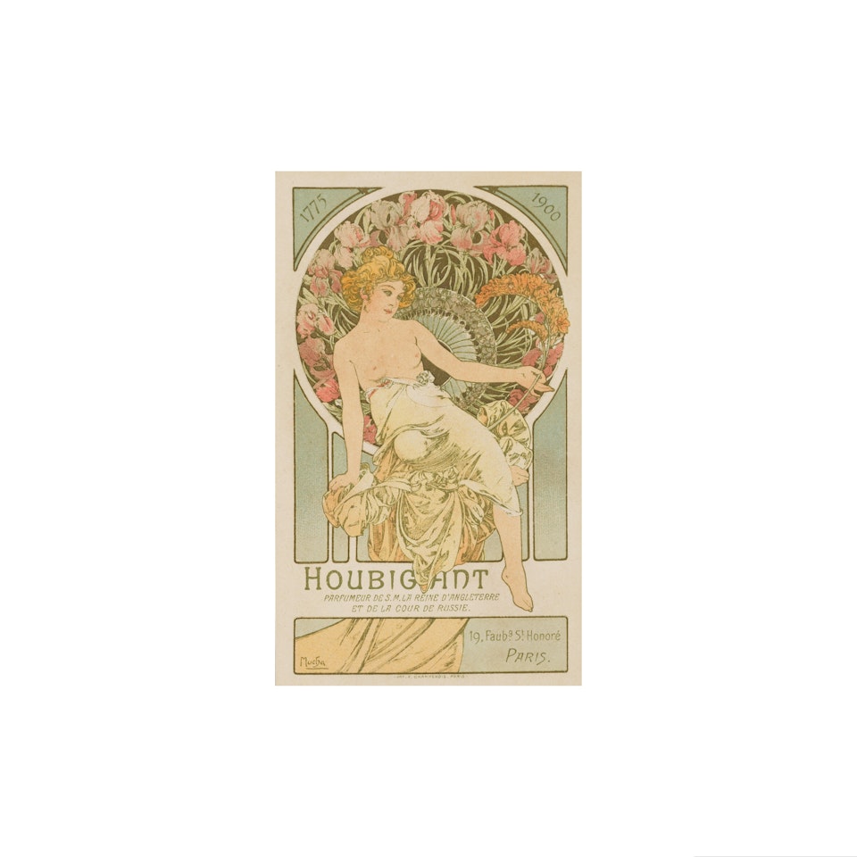 HOUBIGANT by Alphonse Mucha