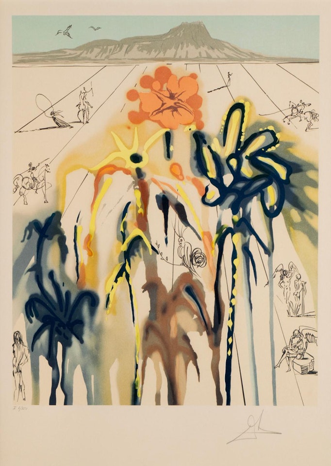 Diamond Head by Salvador Dali