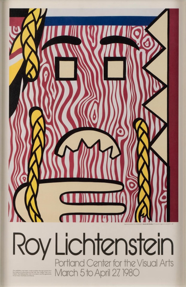 Head with Braids by Roy Lichtenstein