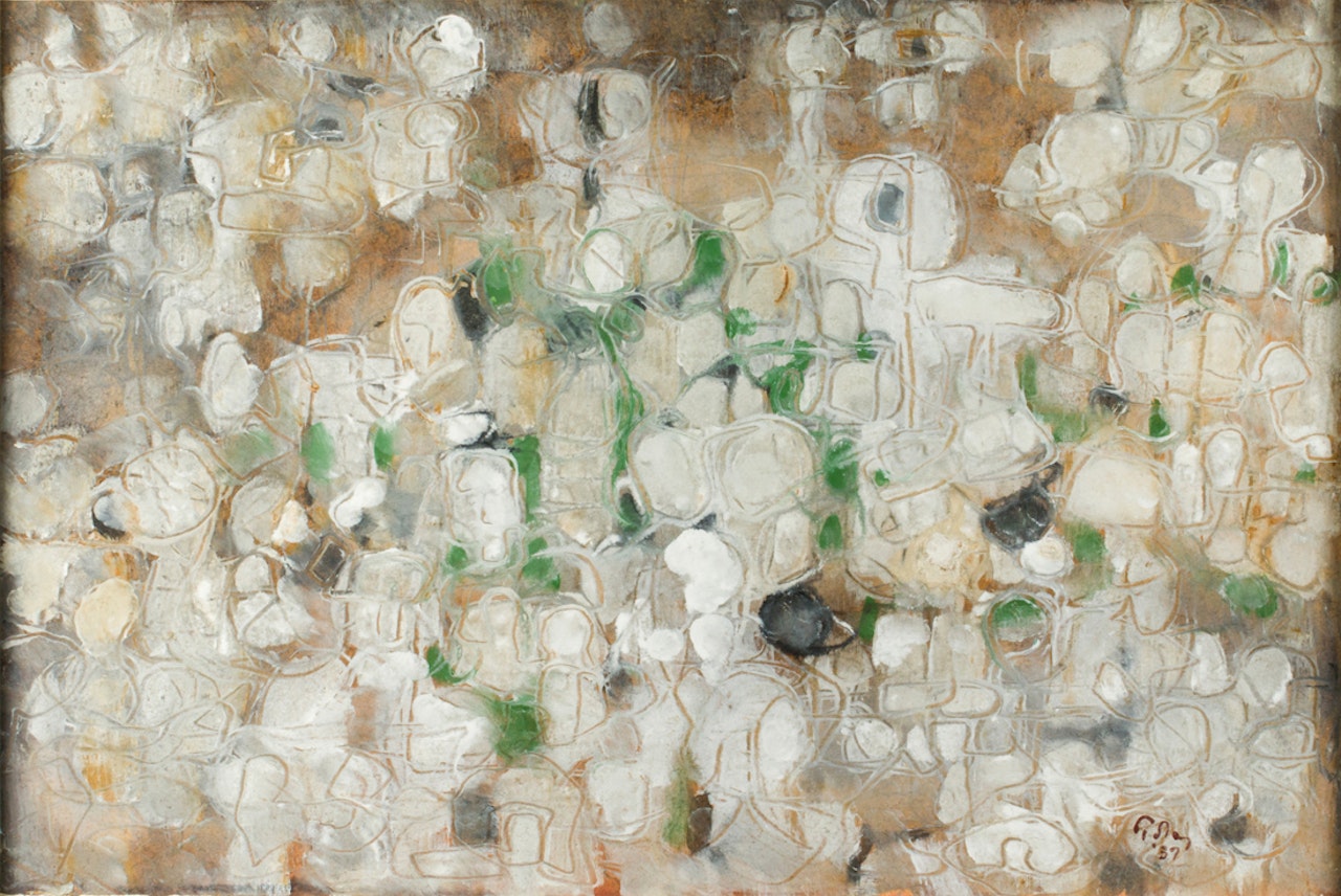 "Green Hill" by Mark Tobey