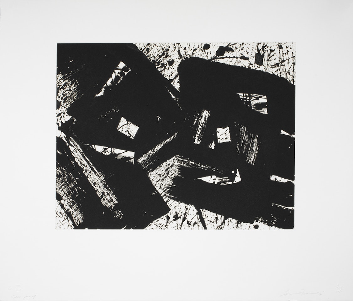 "Tar Flower" by Sam Francis