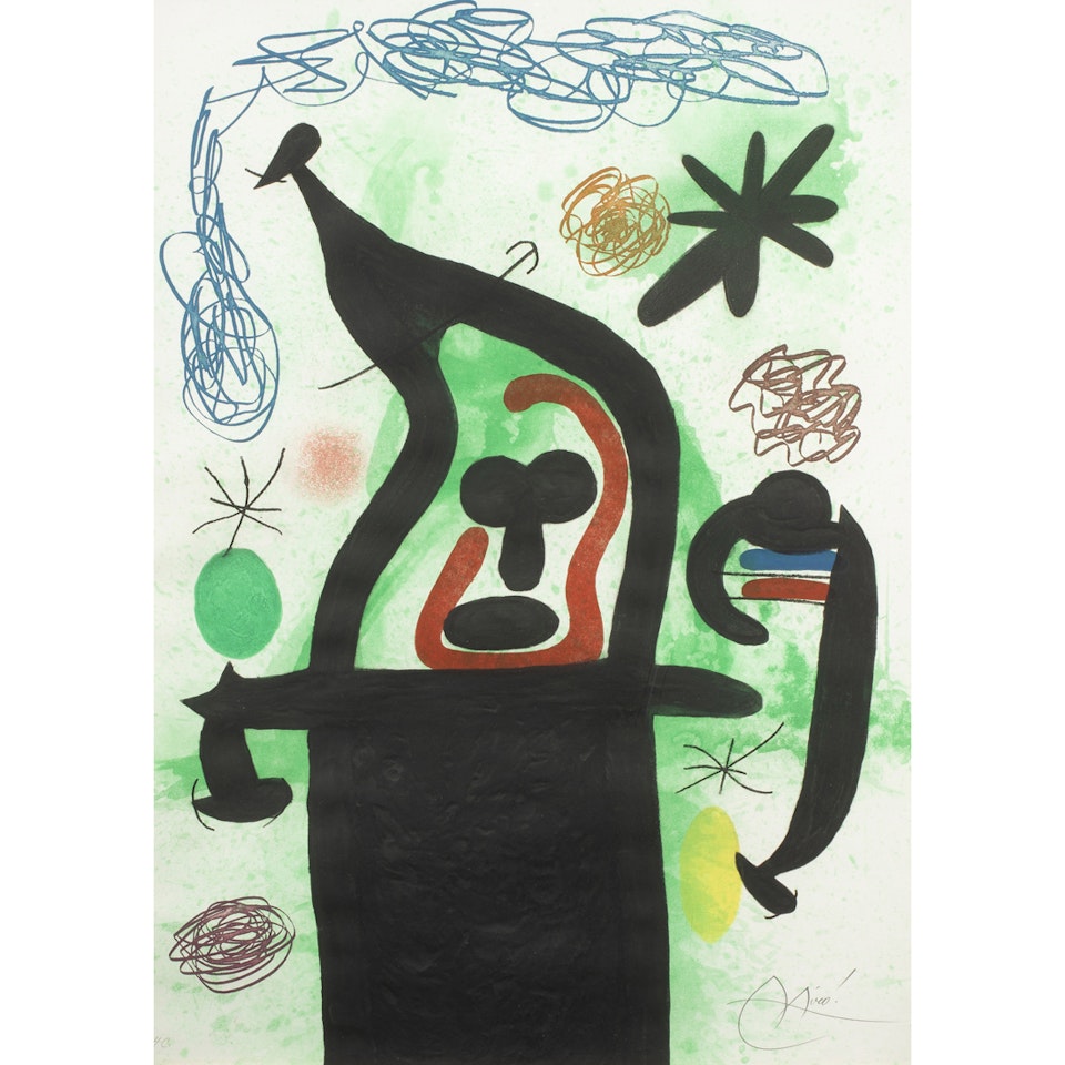 "La Harpie" by Joan Miró