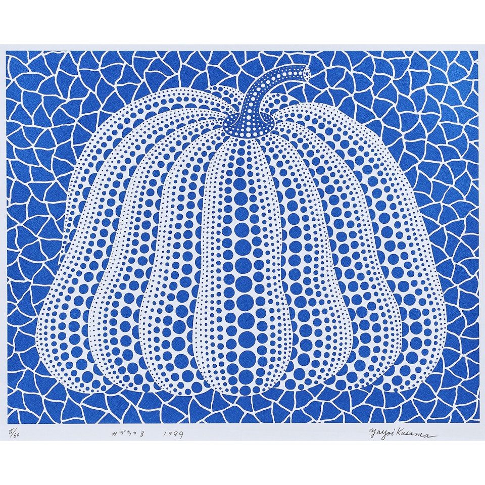 "Pumpkin B" by Yayoi Kusama