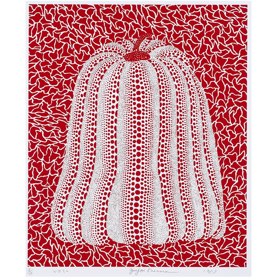 "Pumpkin" by Yayoi Kusama