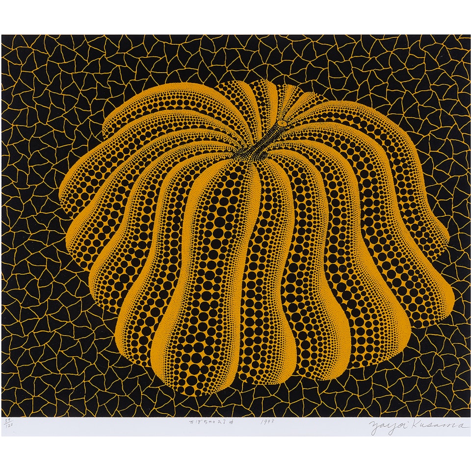 "Napping Pumpkin" by Yayoi Kusama