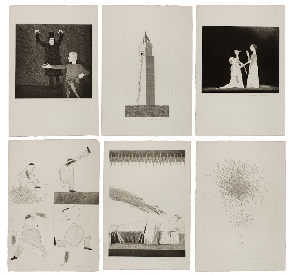 "Six Fairy Tales from the Brothers Grimm" by David Hockney