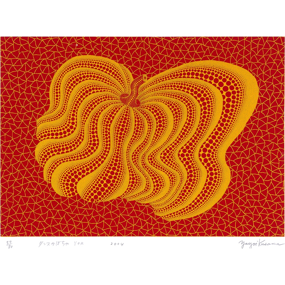 "Dancing Pumpkin (YOR)" by Yayoi Kusama